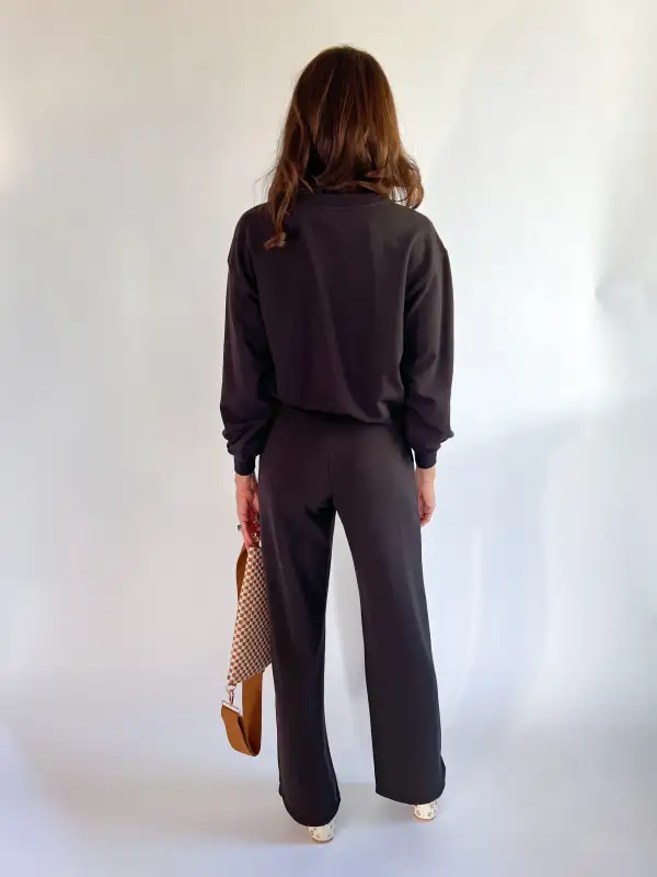 Textured Pants Soft Drape