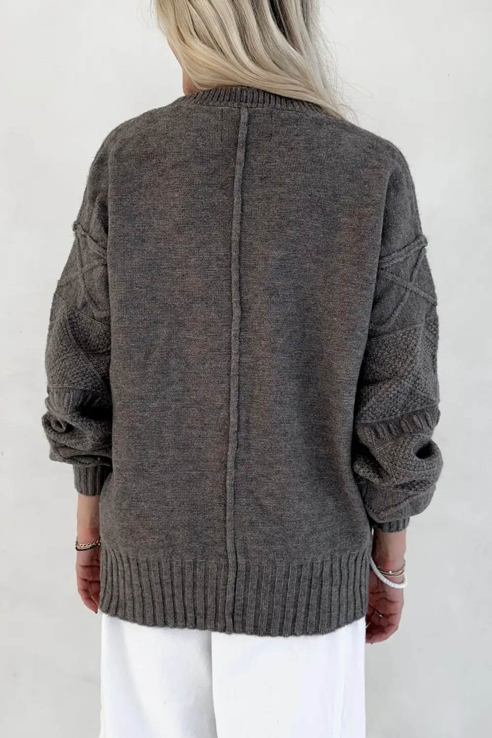 Knit Button Front Cardigan