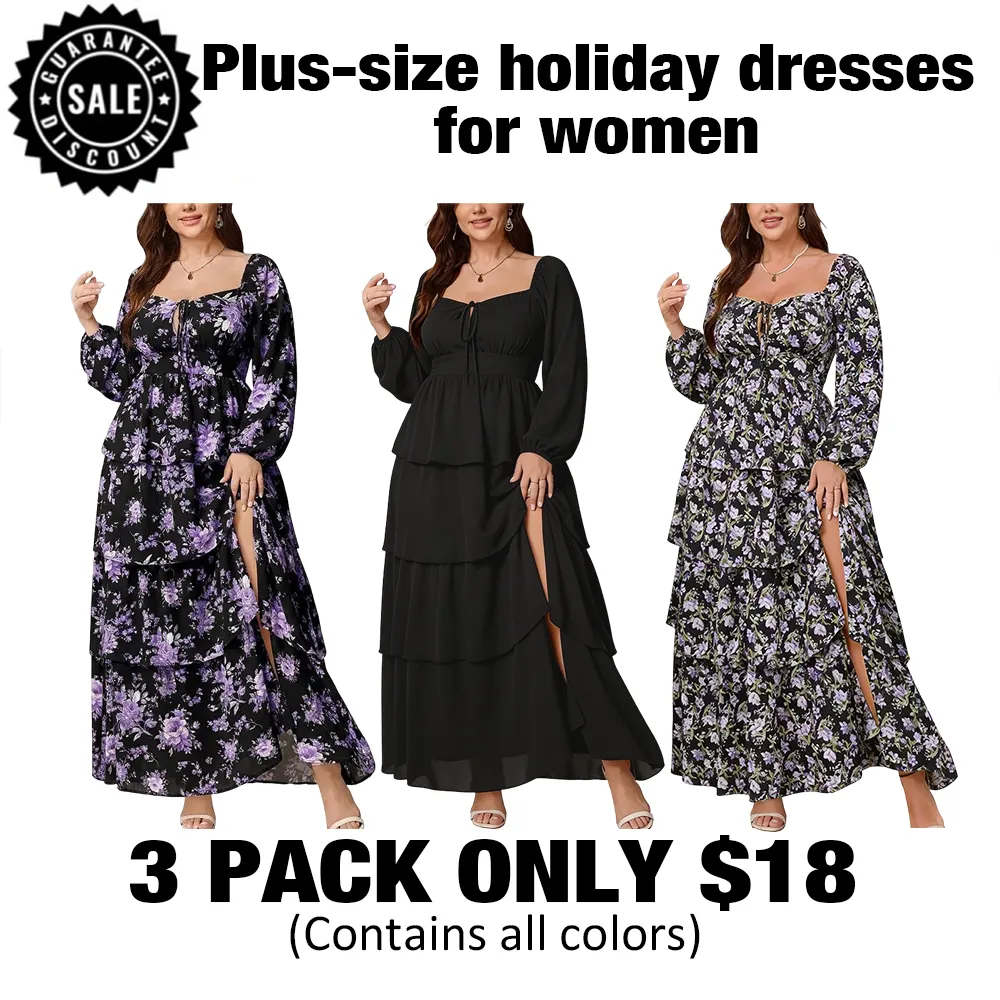Plus-Size Holiday Dresses For Women