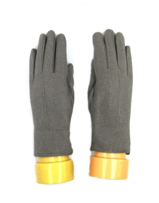 Velvet Single Line Winter Gloves
