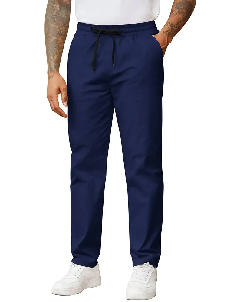 Utility Drawstring Waist Chino Pants