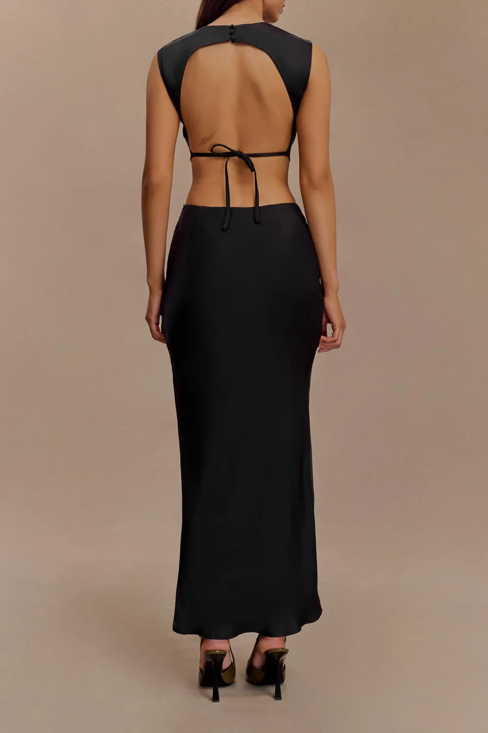 Satin Maxi Skirt
