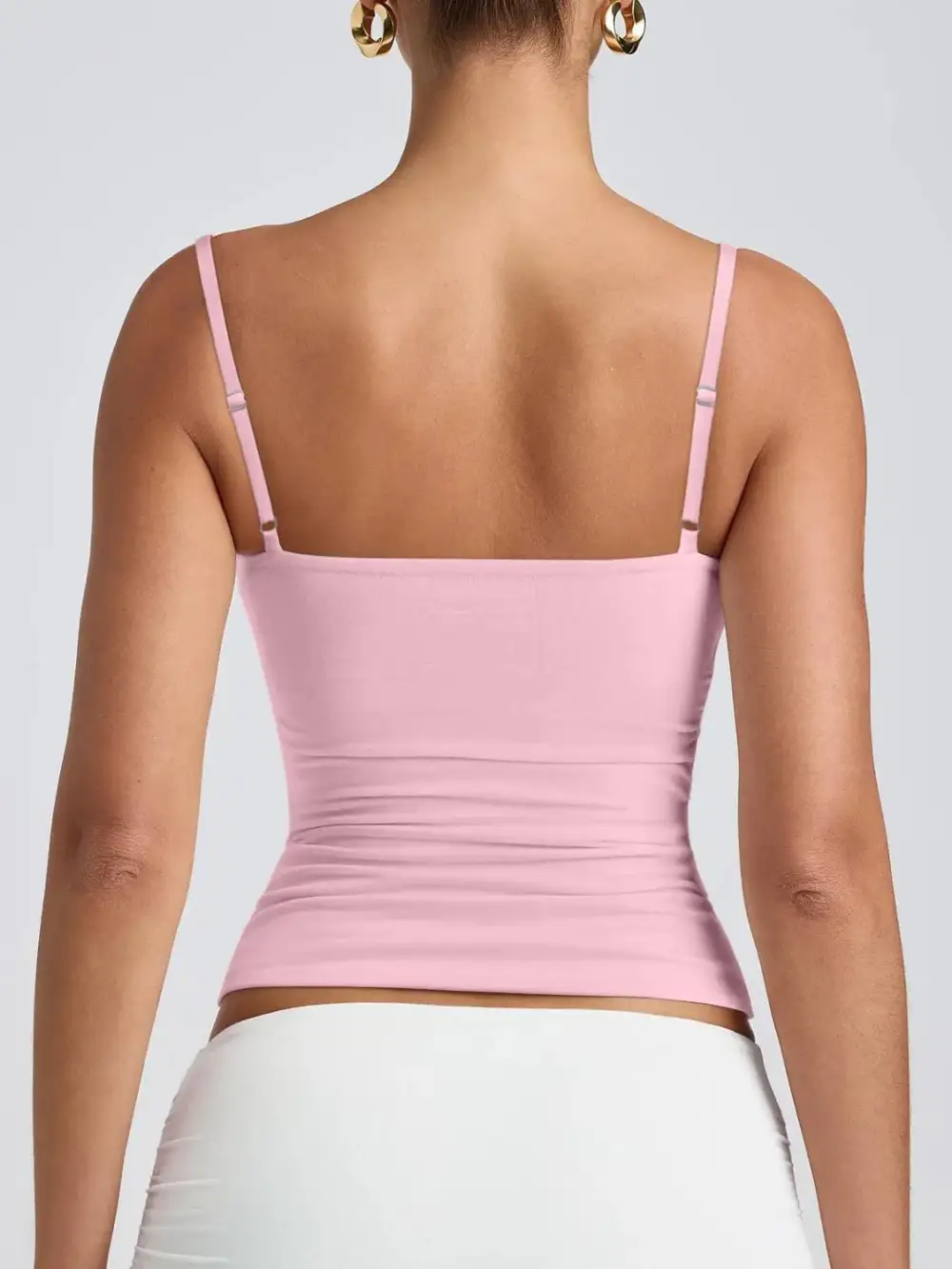 Scoop Neck Cami Polyester Blend