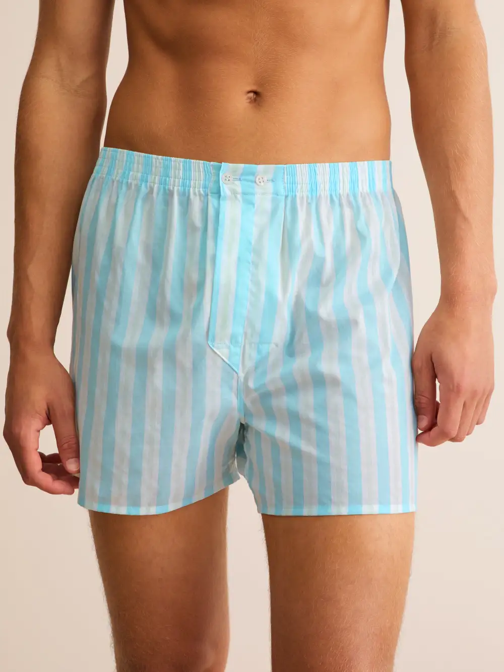 Classic Fit Cotton Batiste Narrow Stripe Boxers