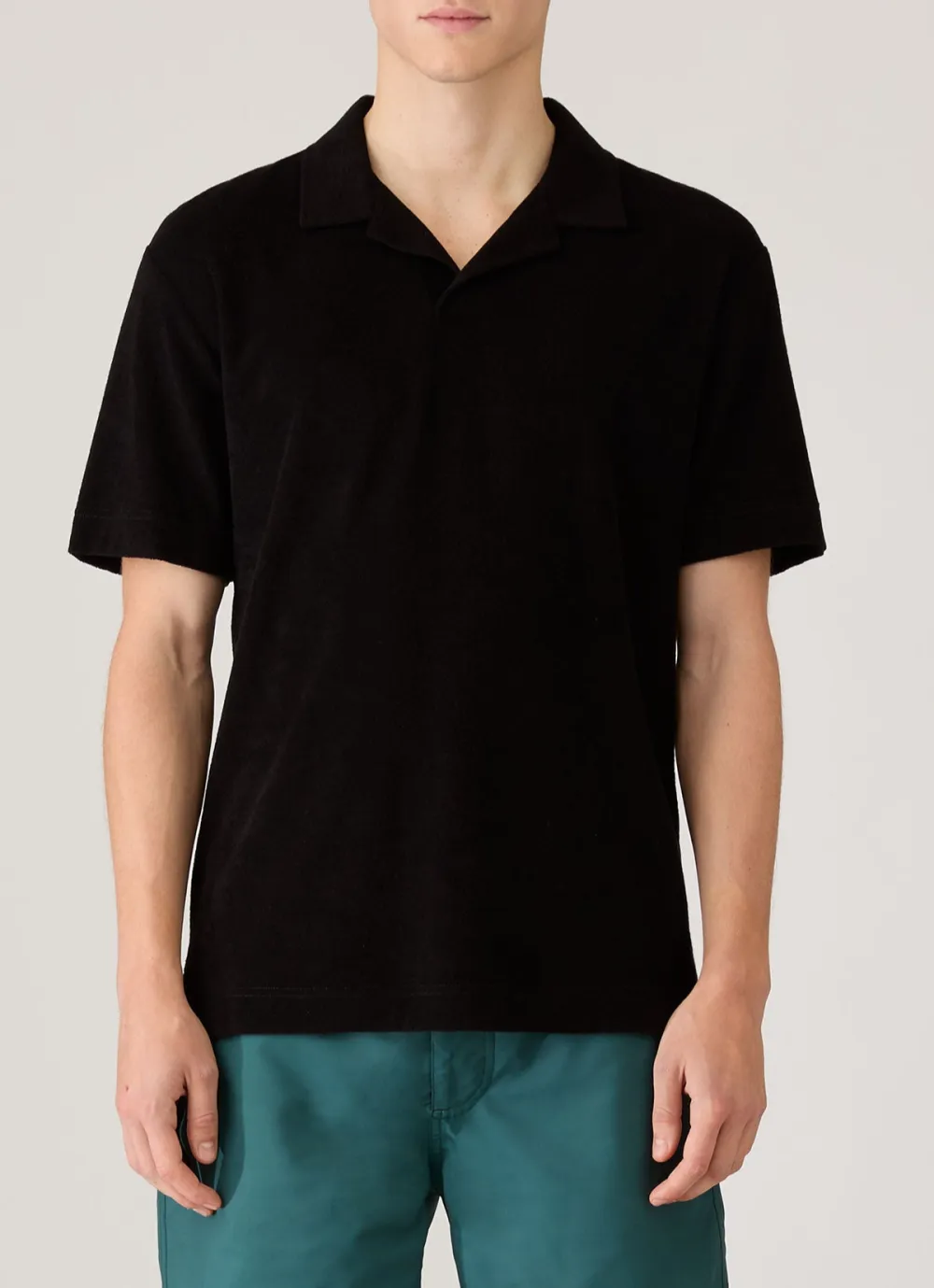 Polished Everyday Regular Fit Cotton Towelling Short Sleeve Polo Shirt