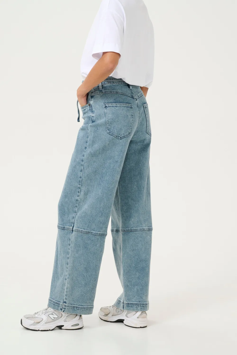 Kadoriana Wide Jeans Washed Denim