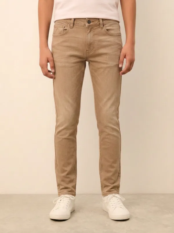 Men's Streamlined Flexible Casual Wear Stretch Denim Jeans