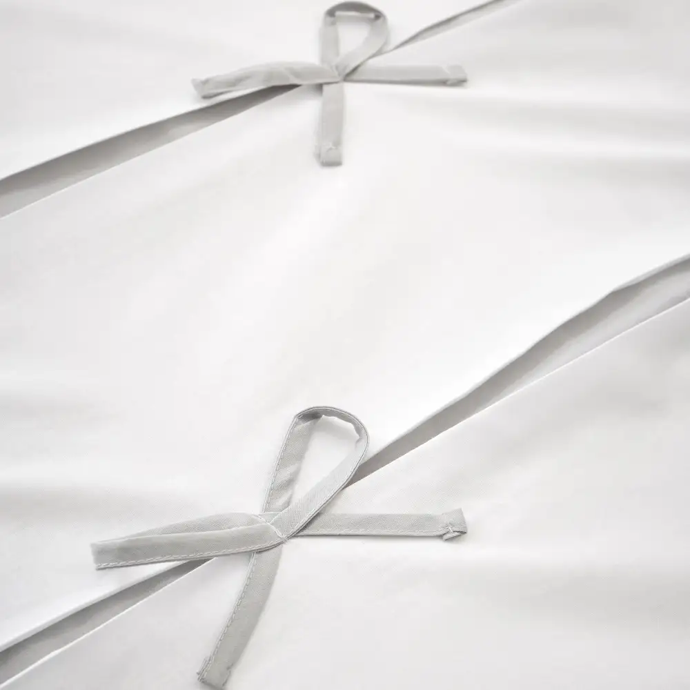 Refined Bedroom Printed Linen Duvet Cover Set