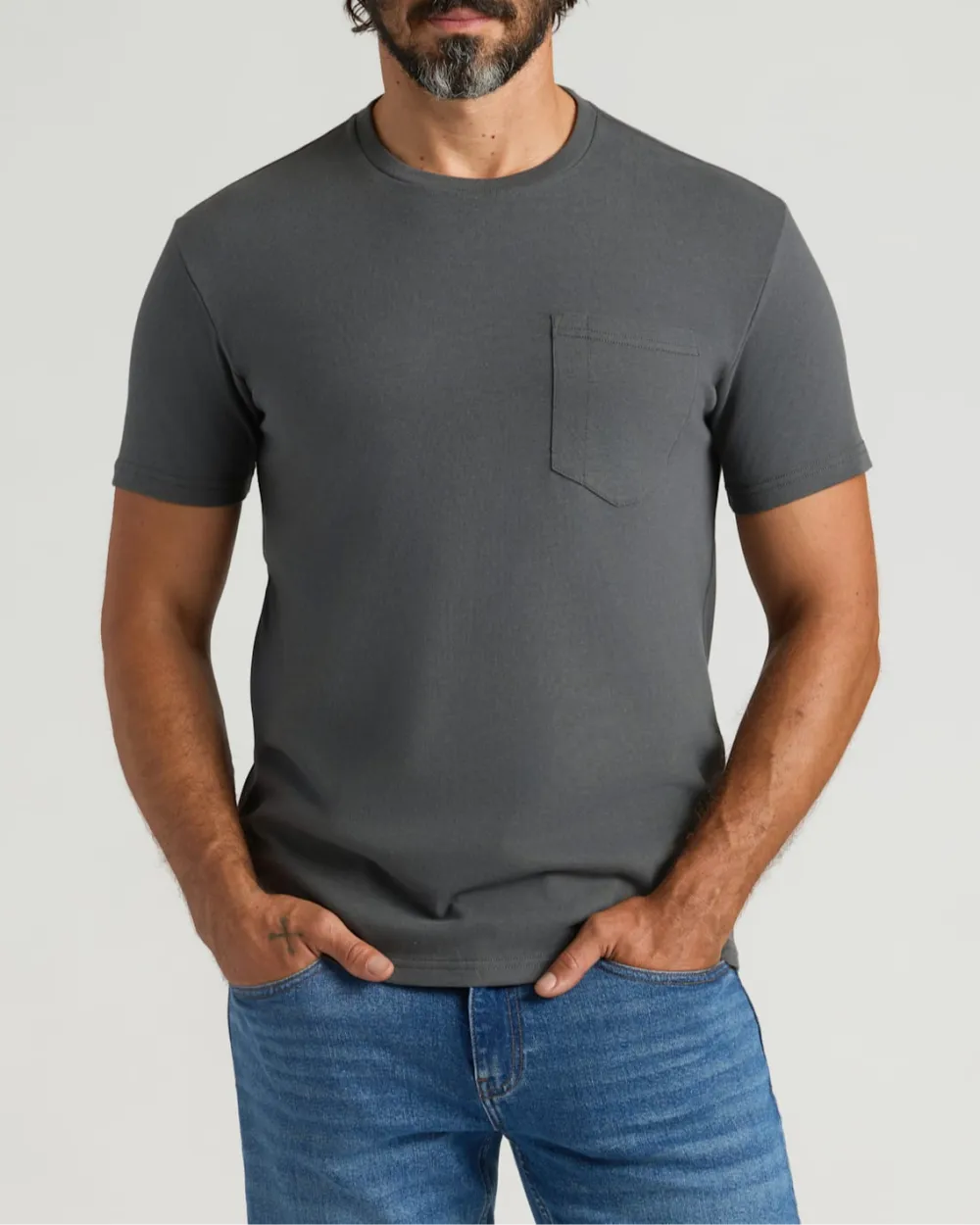 Relaxed Pocket Men's Crewneck T-Shirt