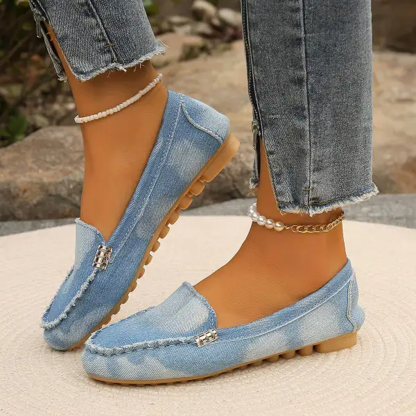 Flats Round Toe Loafers
