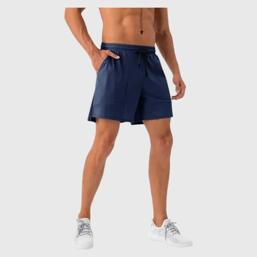 Drawstring Elastic-Waist Quick-Dry Lightweight Men's Athletic Shorts