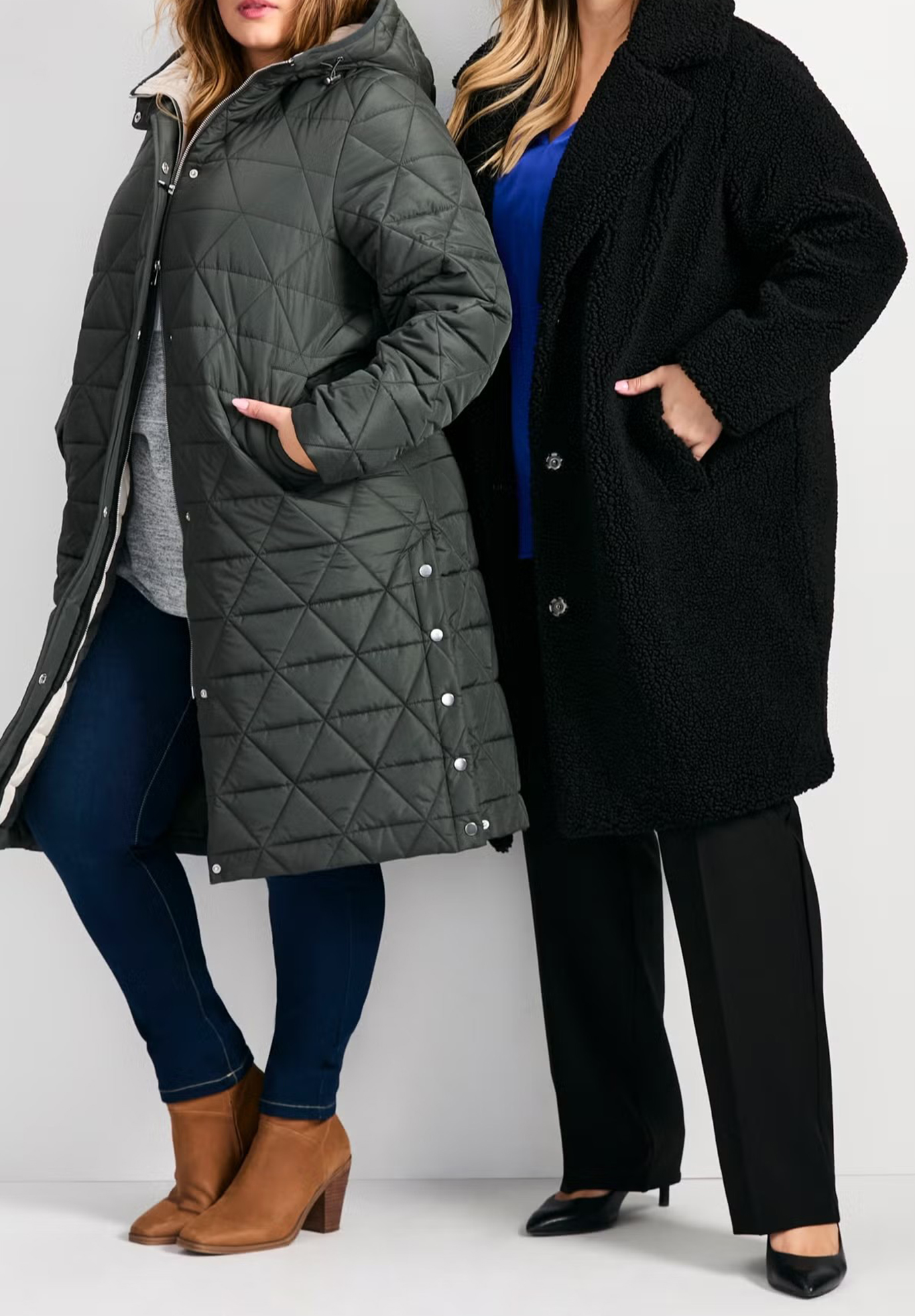 Side Slit Down Jacket