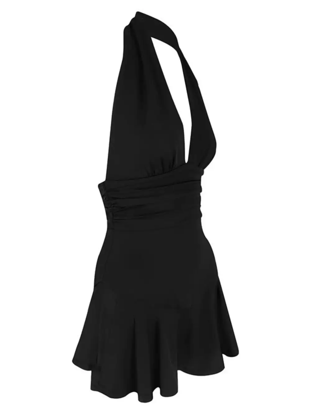 Comfort Fit Ruffle Mini Dress