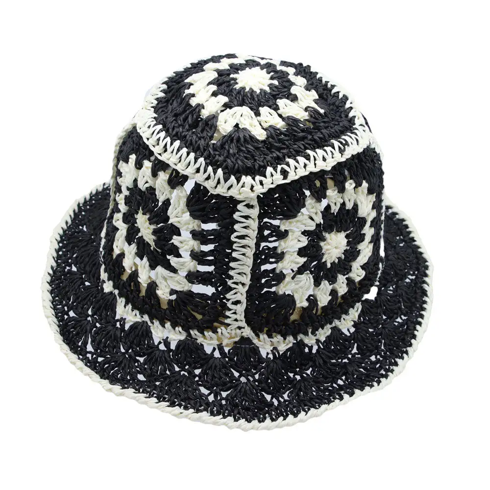 Straw Floral Sun Hat