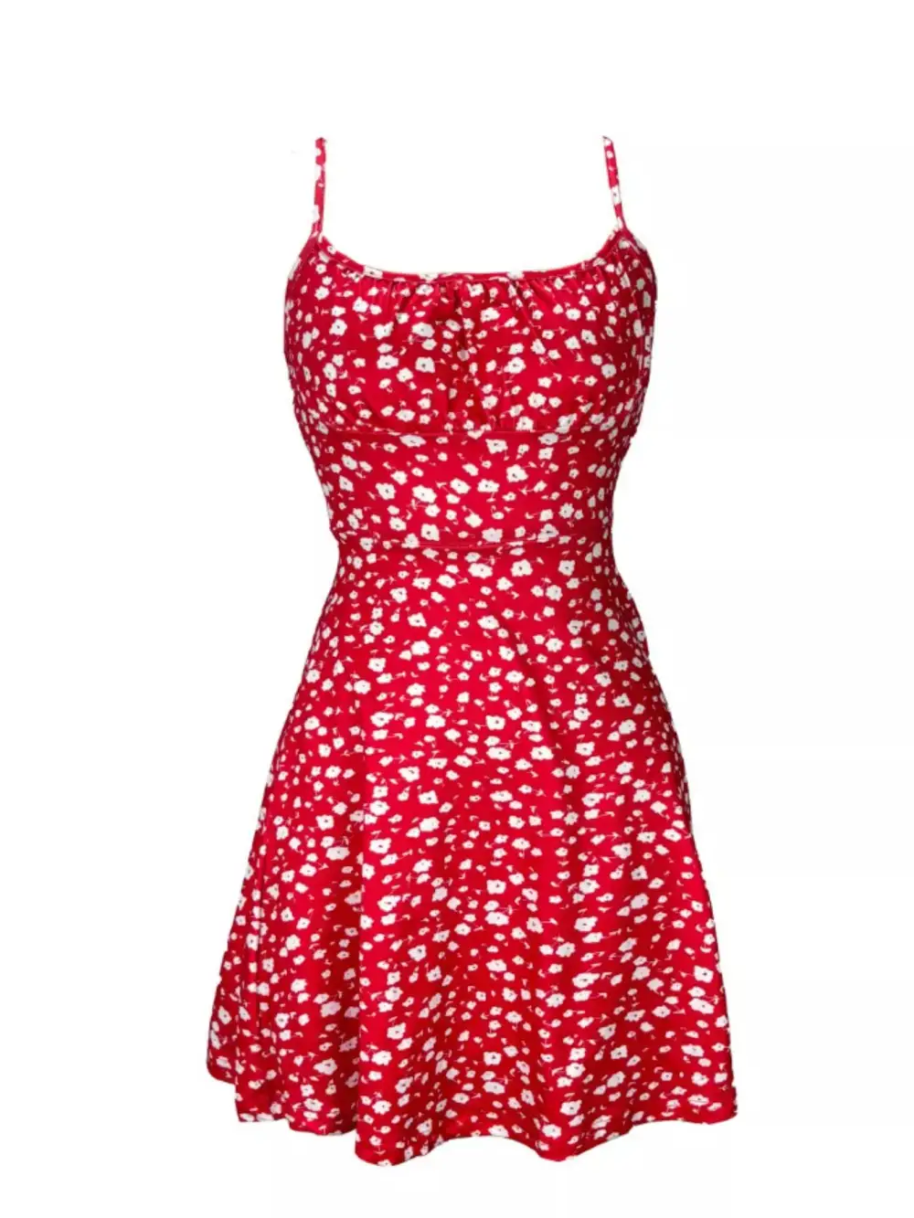 Soft Touch Floral Printed Mini Dress