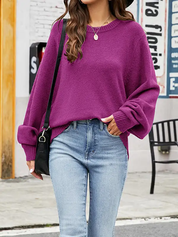 Women's Batwing-Sleeve Sweater