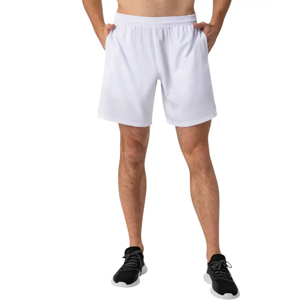 Refined Elastic-Waist Men's Athletic Shorts
