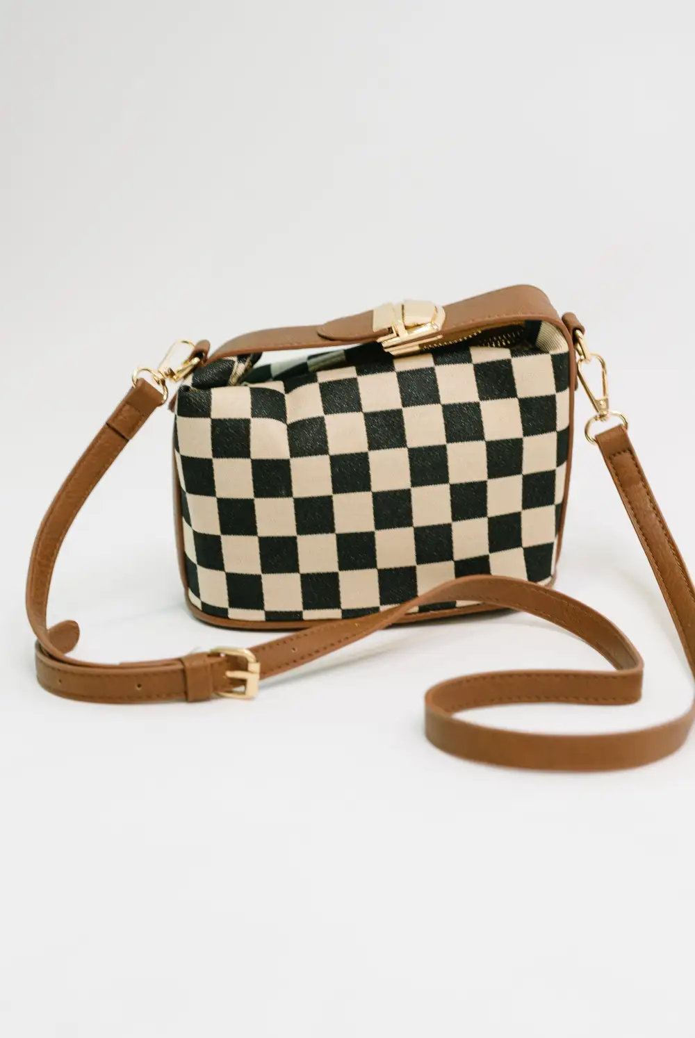 Send Check Crossbody Bag