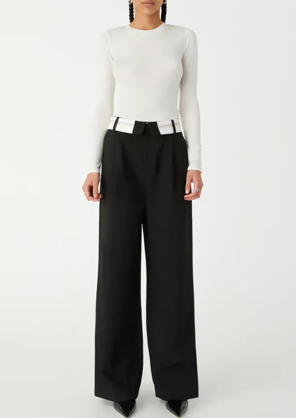 CASUAL WIDE LEG PANTS