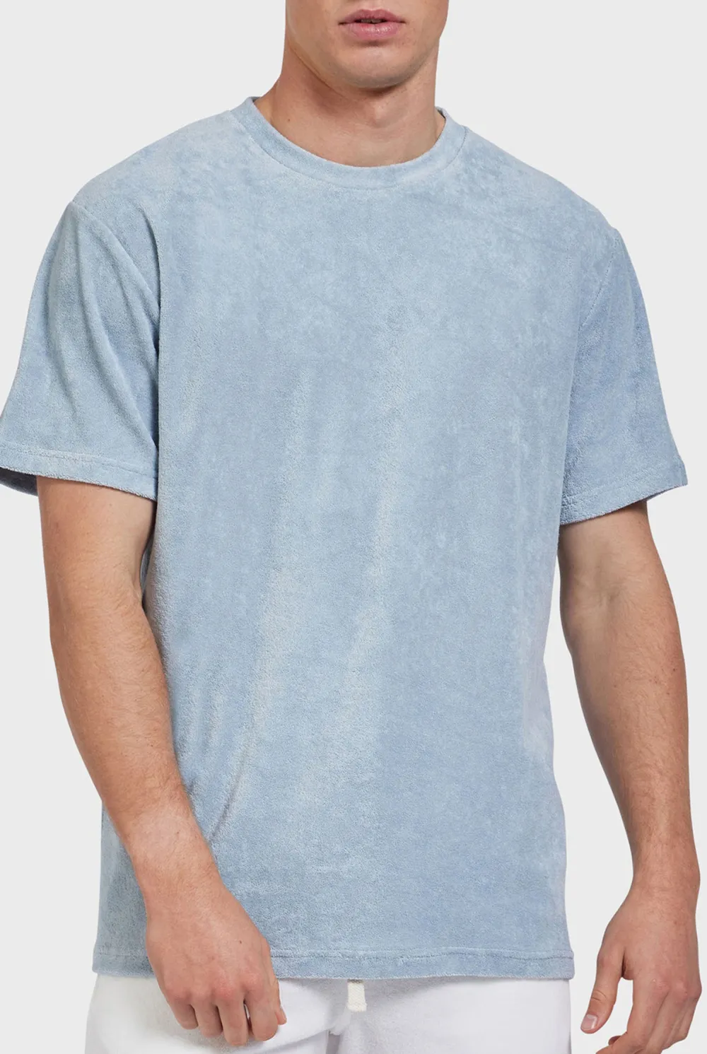 Short Sleeve Striped Crew Neck Tee