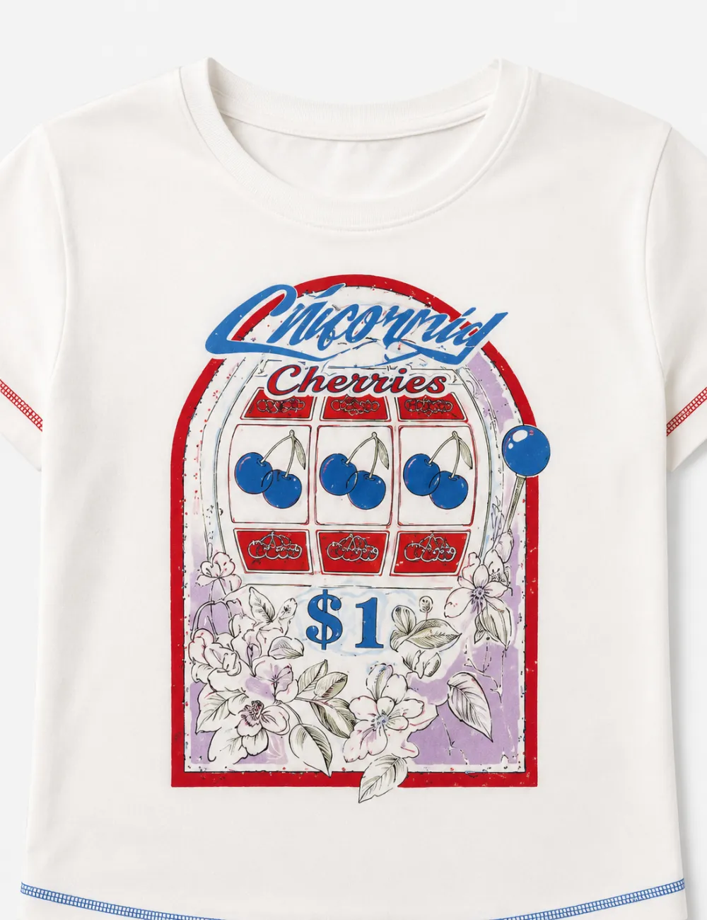 Graphic Round Neck Short Sleeves T-shirt