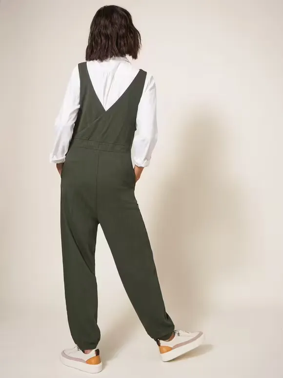 V-Neck Jersey Jumpsuit