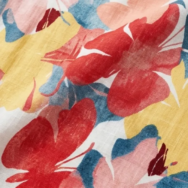 Floral Watercolor Midi Dress