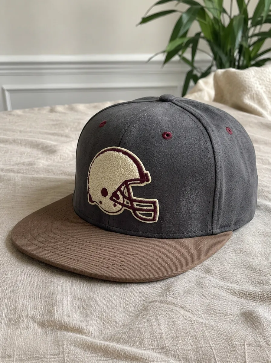 Unisex Game Day American Football Lover Helmet Embroidered Snapback Cap