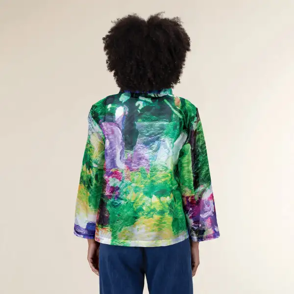 Abstract Burnout Jacket
