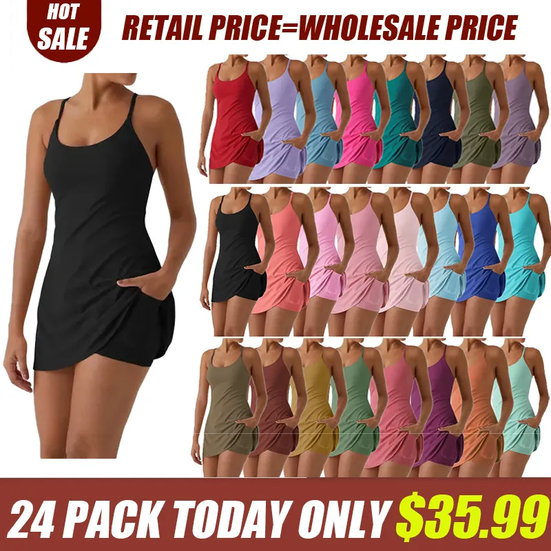 Backless Suede Sports Dress