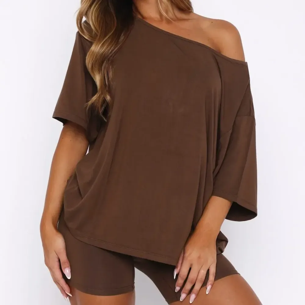Women's casual two-piece loungewear set