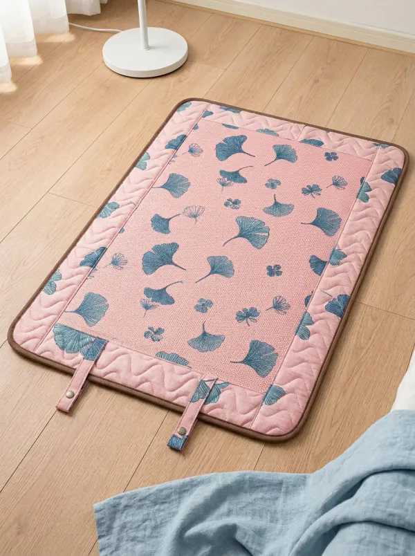Nature Lover Ginkgo Leaf Pattern Cooling Mat