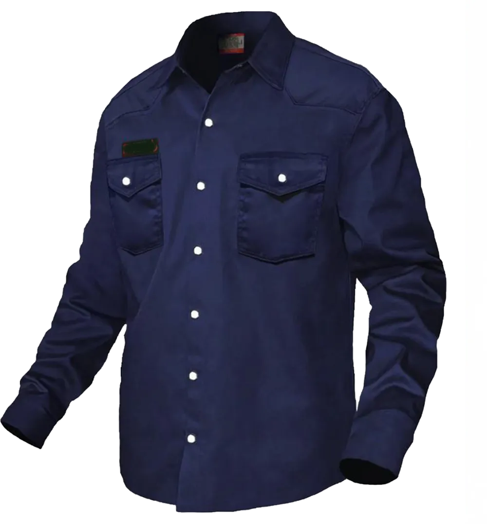 🛡️ FR Shirt – Military Green with Pearl Snap Buttons