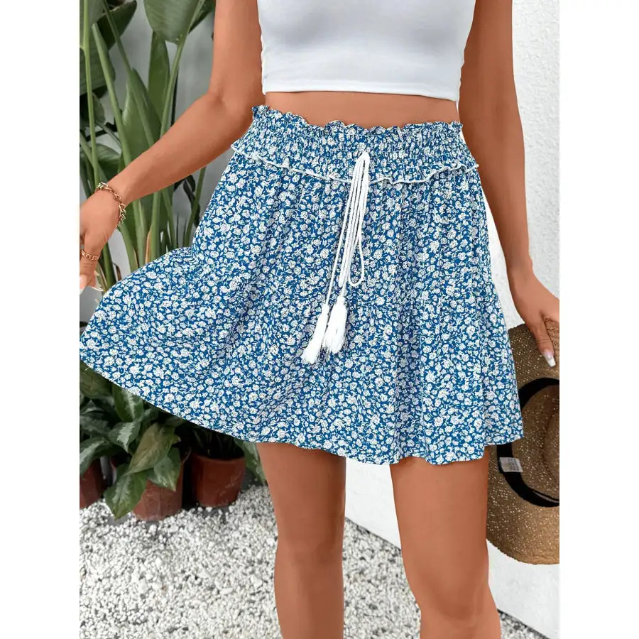 Tassel Mini Skirt