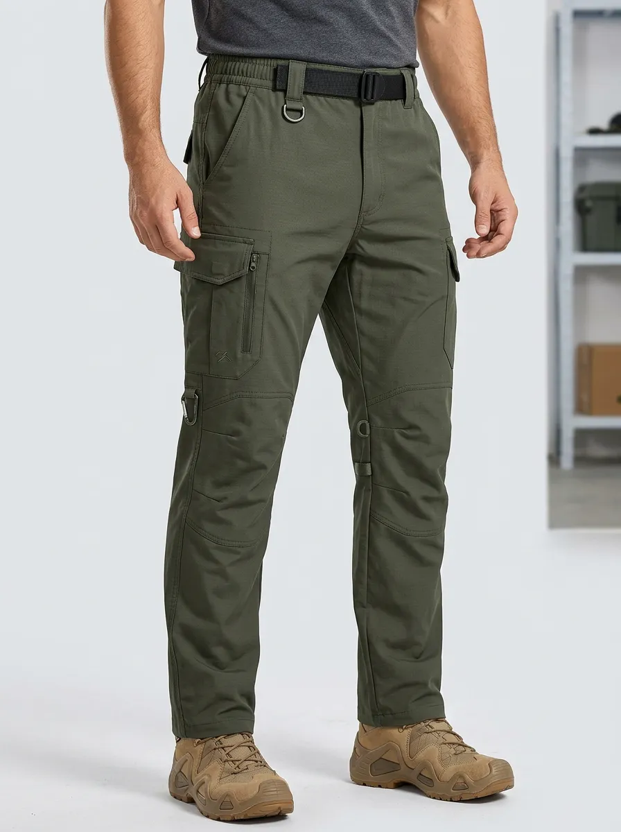 Men's Tactical Multi Pocket Pants 14