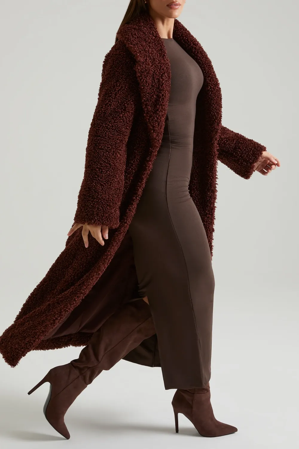 Long Windproof Thick Winter Coat