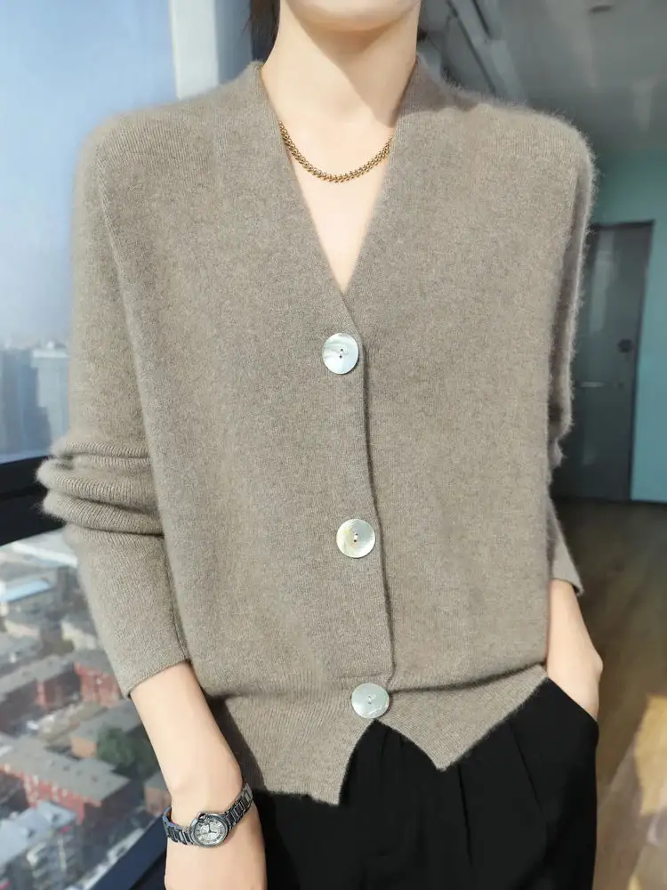 Pure Sophistication: Cashmere Essential Cardigan
