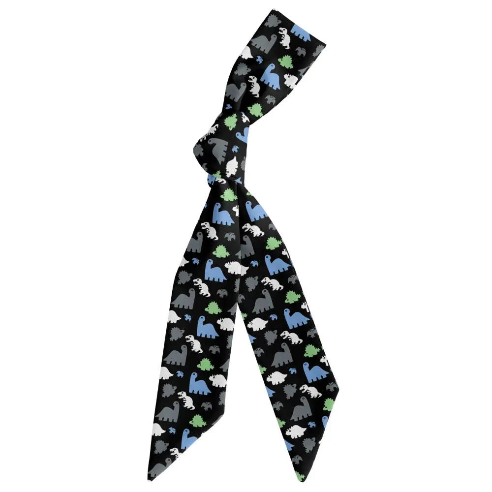 Dinosaur Motif Hair Scarf