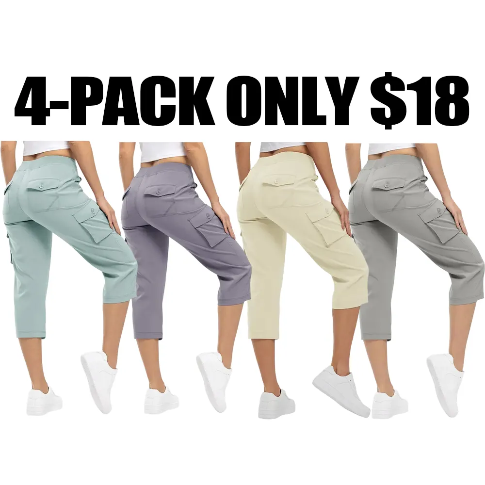 Women's lightweight work capri pants
