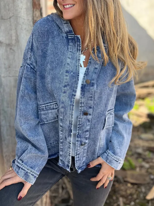 [3Pack]Fashion Denim Jacket