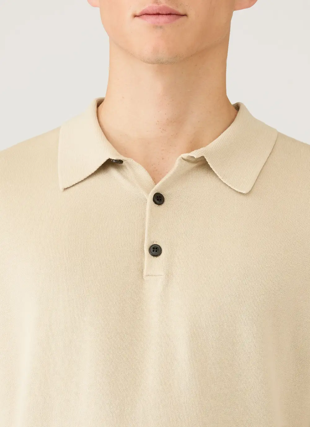Understated Everyday Regular Fit Sea Island Cotton Knit Short Sleeve Polo Shirt