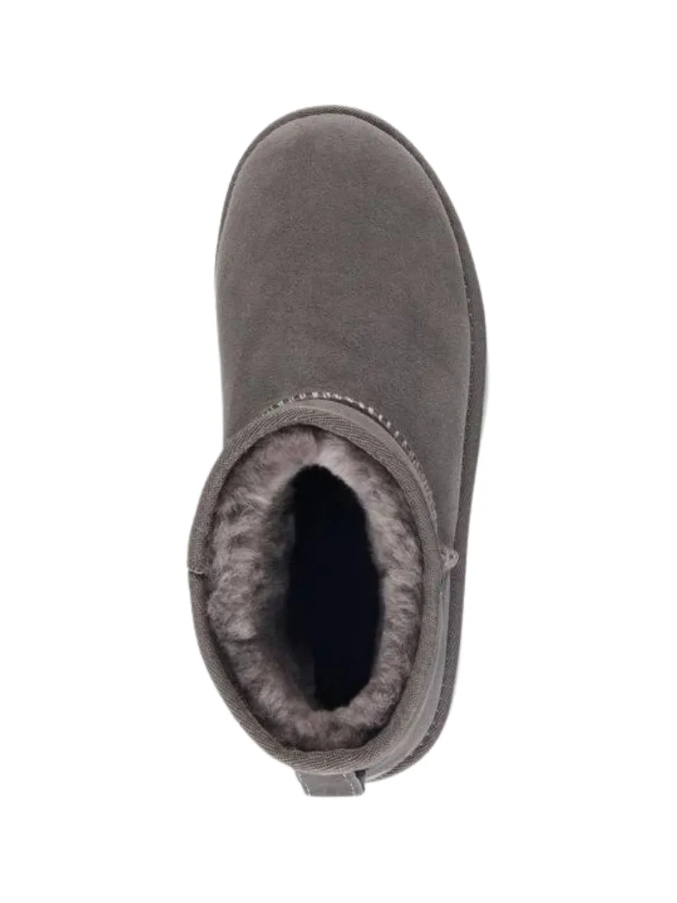Suede Warm-Lined Platform Ankle Boots