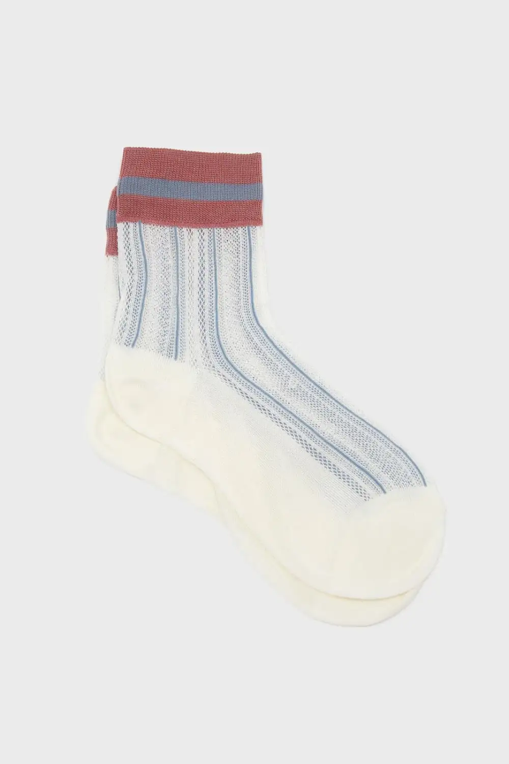 Modern Stripe Hem Socks