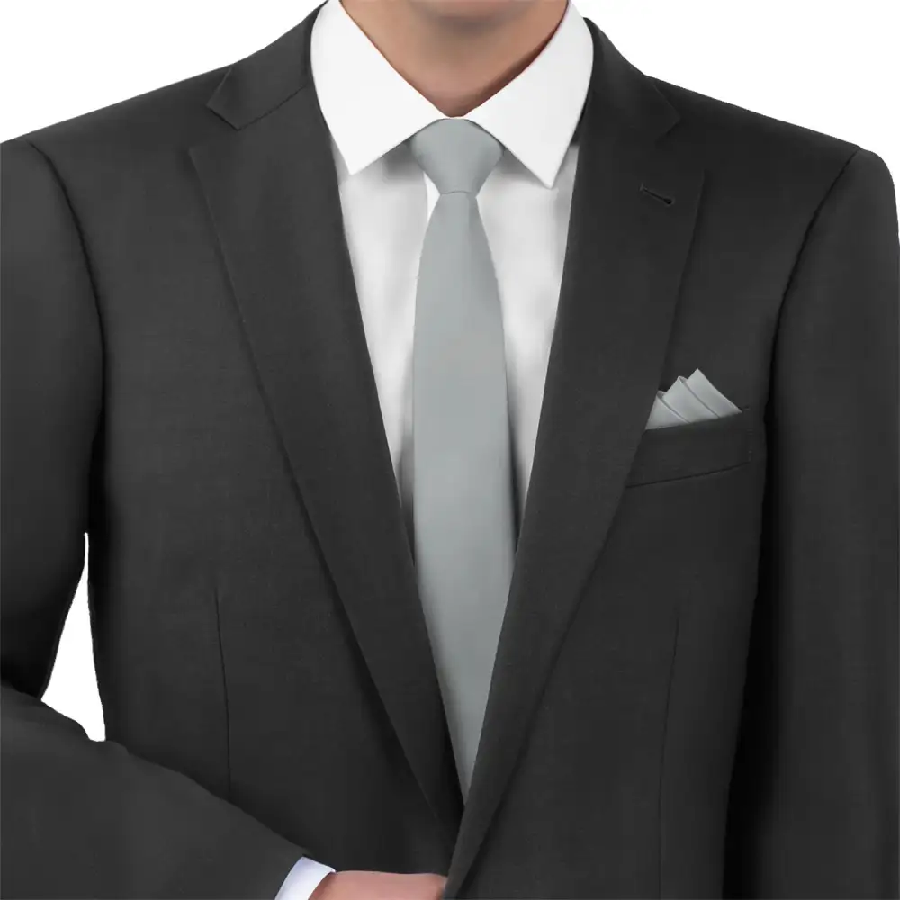Versatile Solid Design Necktie