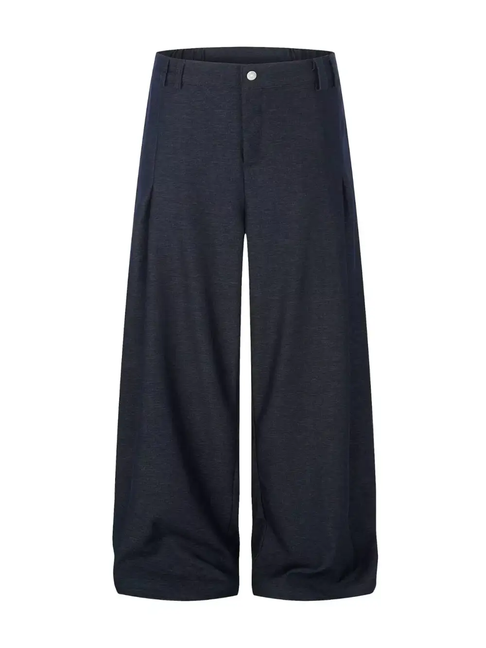 Refined Men's Wide Leg Pleated Pants