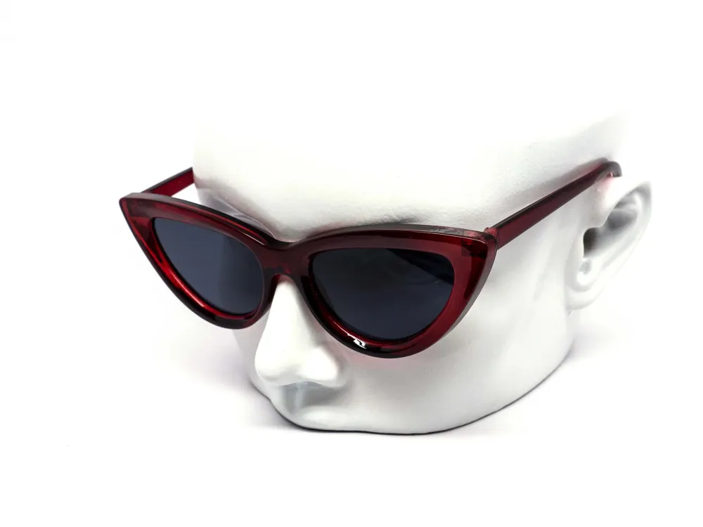 12-Pack Chunky Cat-Eye Dark Lens Sunglasses