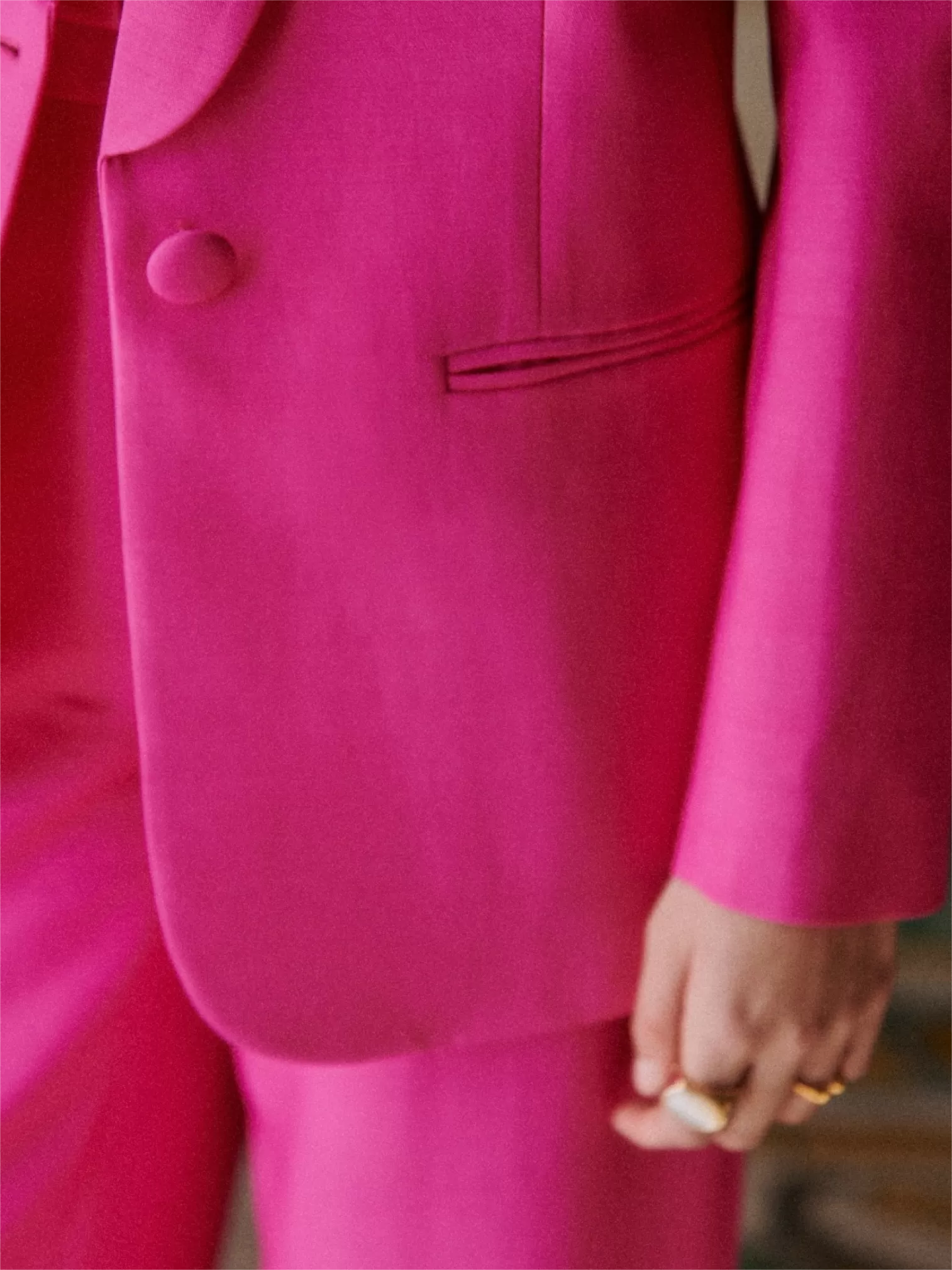 Pink Tailored Blazer