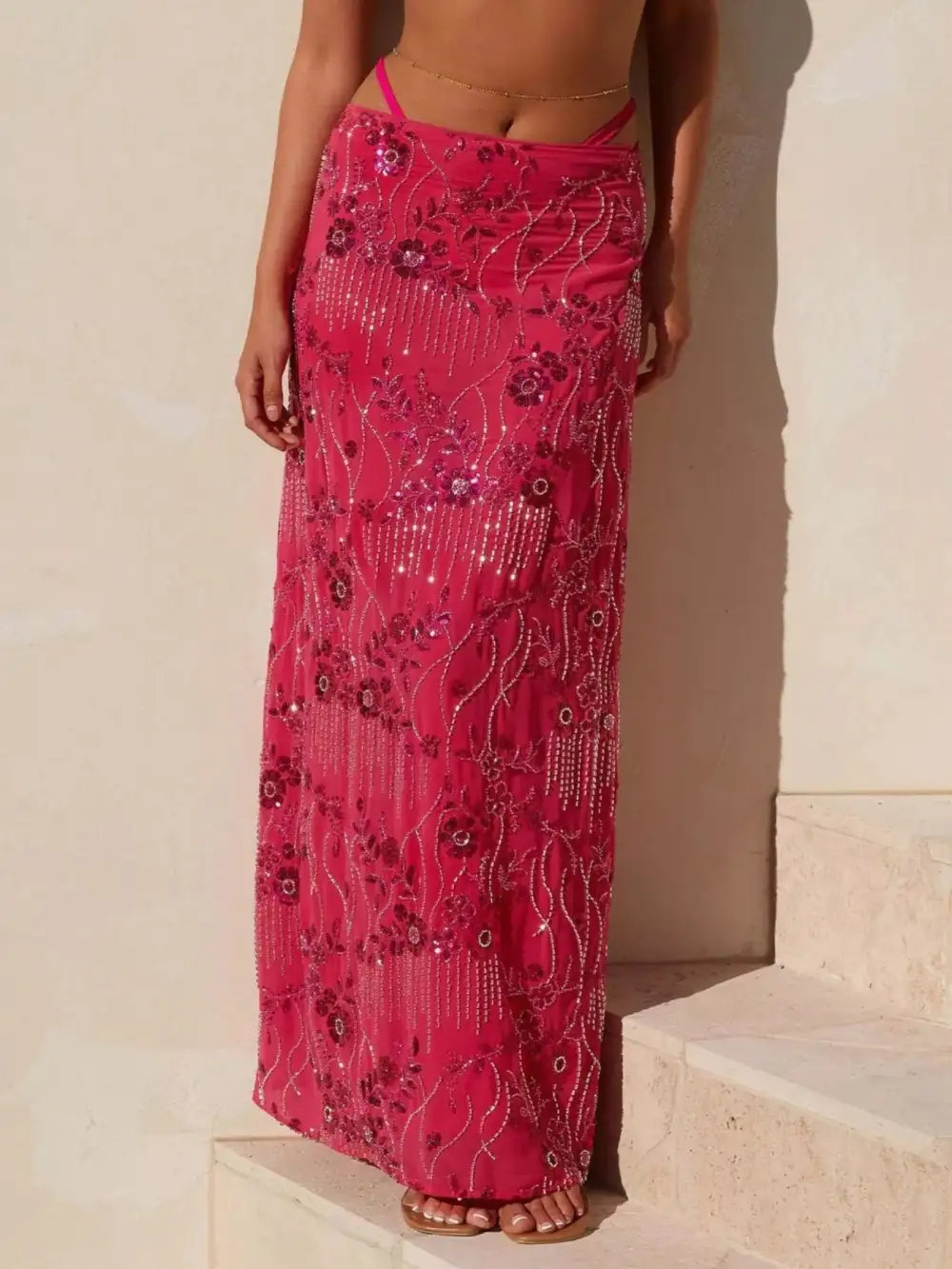 Lace Maxi Skirt