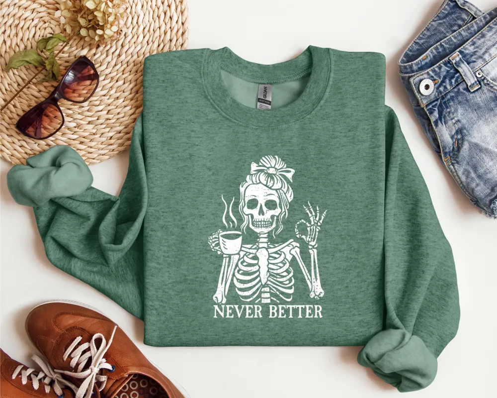 Easy Mood Graphic Crewneck Sweatshirt
