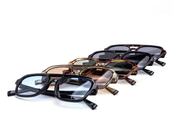 12-Pack Mini Aviator Assorted Slim Sunglasses